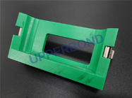 Substituição plástica do recipiente da cor verde dos bens da máquina do empacotador GDX2
