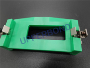 Peças sobresselentes duráveis do recipiente plástico de cor verde para o empacotador YB45.11.Z007.9U