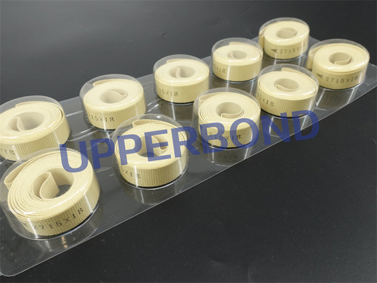 comprar 2489*22mm engrossam o tipo cigarro das fitas do formato que transporta peças sobresselentes do cigarro da correia Fabricação em linha