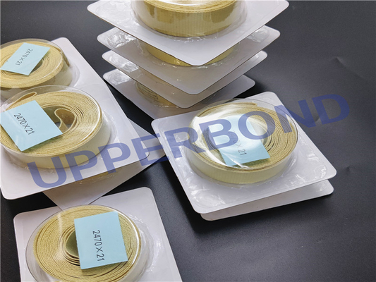 comprar Bom Abradability engrossou a fita de Garniture da correia infinita da fibra de Kevlar Fabricação em linha