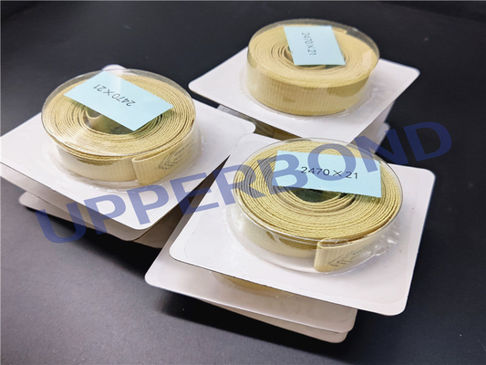 comprar Kevlar 100% Garniture aumentou a fita de Garniture para o cigarro que transporta a baixa extensibilidade Fabricação em linha
