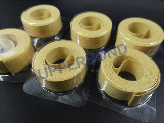 comprar Cintura transportadora de fibras de aramida resistente a altas temperaturas Amarelo Fabricação em linha