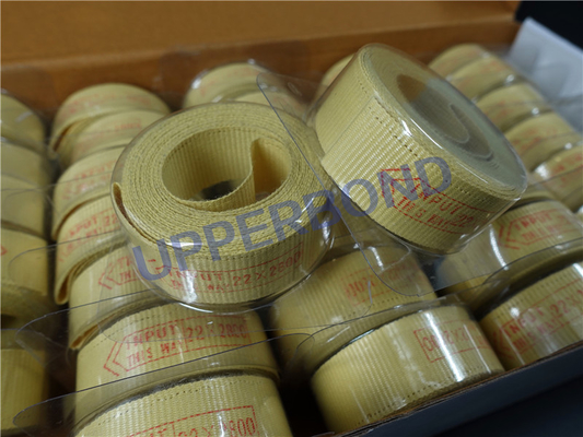 comprar Tela de revestimento de fibra de aramida de alta resistência de 0,62 mm para fabricante de cigarros / filtros Fabricação em linha