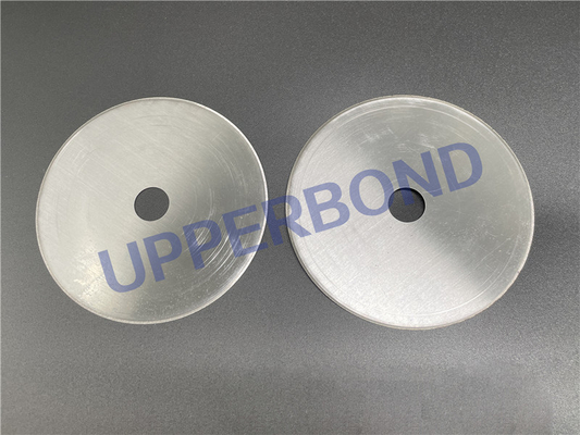 comprar MK8/MK9 Cor Prateada Lâmina Circular OEM/ODM Para Dureza Peças sobressalentes de máquinas de tabaco Fabricação em linha