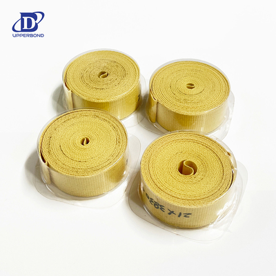 comprar 0.50-0.62mm fita adesiva de fibra de aramida amarela para ITEM8000/mk9/protos 70 fabricante de cigarros Fabricação em linha