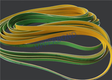 comprar Amarelo liso do verde das correias de transmissão de energia das peças sobresselentes da maquinaria do cigarro MK9 Fabricação em linha