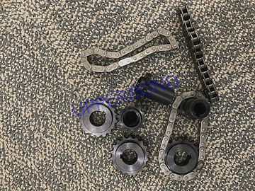 comprar Engrenagens e corrente conduzidas da máquina do cigarro MK8 peças pretas para a maquinaria da fabricação de cigarros e da embalagem Fabricação em linha