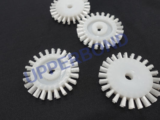 comprar Marque 9 escovas de fio de nylon brancas das peças sobresselentes da máquina do cigarro Fabricação em linha