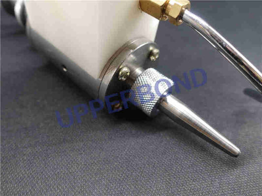 comprar Aplicador pneumático da colagem da movimentação do ar para a aderência de papel montada em empacotador do cigarro Fabricação em linha