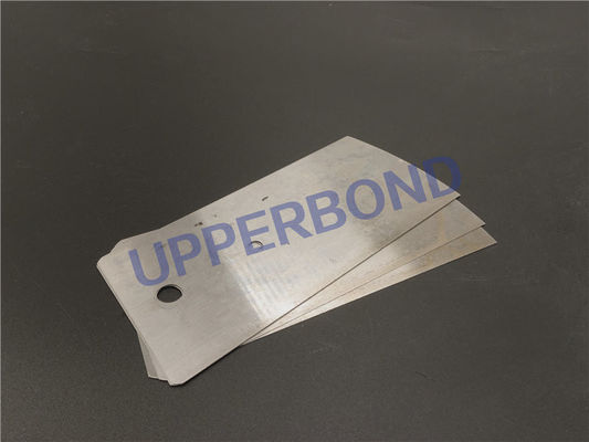 comprar Acero inoxidável faca longa máquina de cigarros 110 * 58 * 0,2 mm Para fabricante de cigarros cor metálica Fabricação em linha