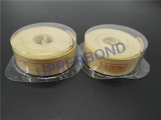 comprar A força alta da fratura reforçou a fita amarela de Garniture Aramid 100% Fabricação em linha