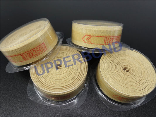 comprar Peças sobresselentes amarelas da fita MK8 MK9 de Aramid Garniture do fabricante de cigarro Fabricação em linha