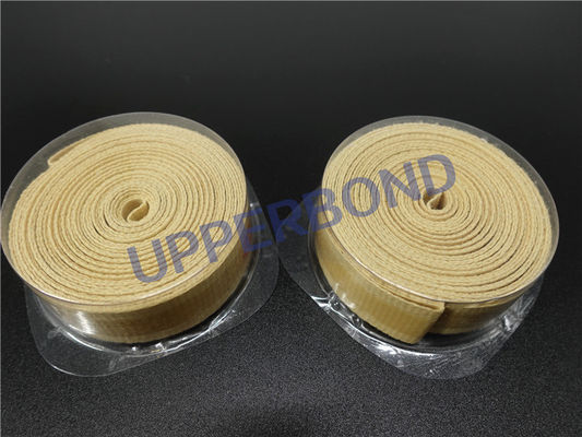 comprar As peças da máquina do cigarro MK8 personalizaram a fita amarela de Garniture do formato de Aramid Fabricação em linha