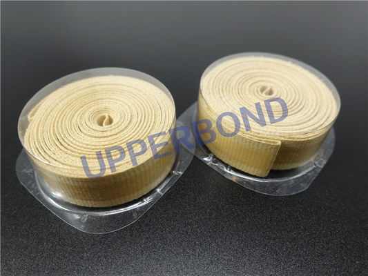 comprar fita amarela de Garniture da resistência alta da correia de transmissão de 18 * 3505 milímetros para o fabricante de cigarro MK9 Fabricação em linha