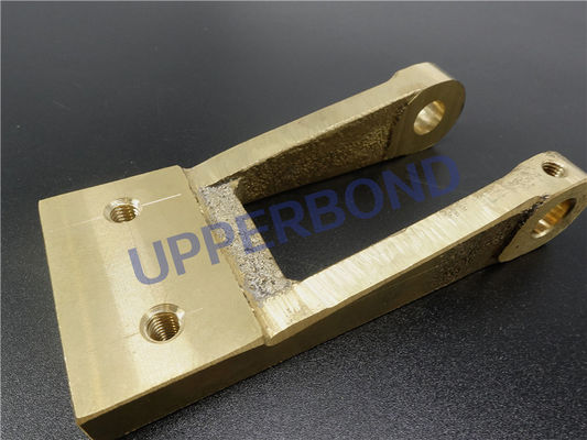 comprar Peças sobresselentes do braço do impulso da maquinaria do cigarro da cor do ouro do metal Fabricação em linha