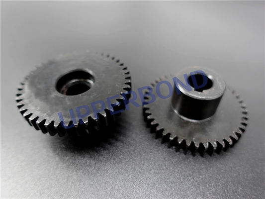 comprar Peças conduzidas dentadas da engrenagem cônica do preto da máquina do cigarro MK9 Fabricação em linha