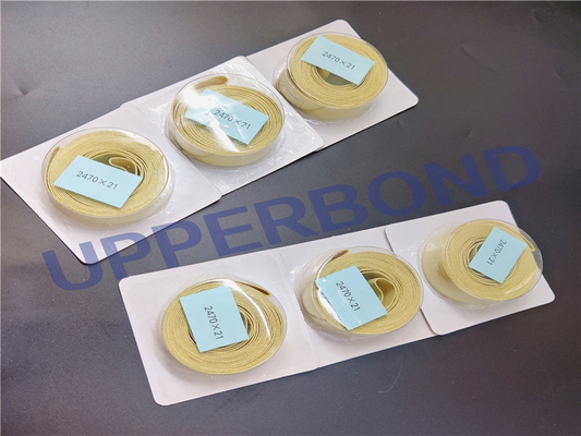 comprar Venda a quente Certificado CE Faixa de fibra de aramida amarelo Fabricação em linha