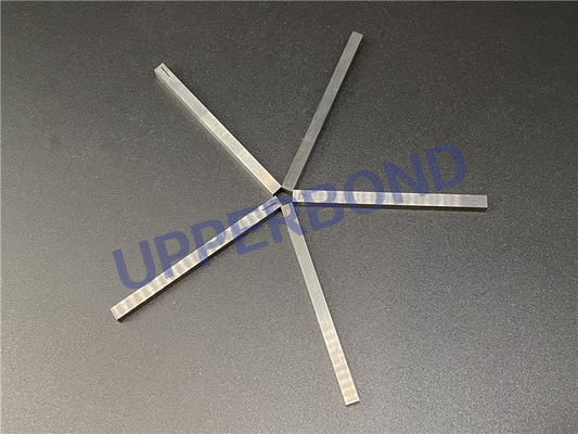 MK8 MK9 GD Cigarette Machine Tipping Knife Durabilidade 4*4*63 lâmina de prata