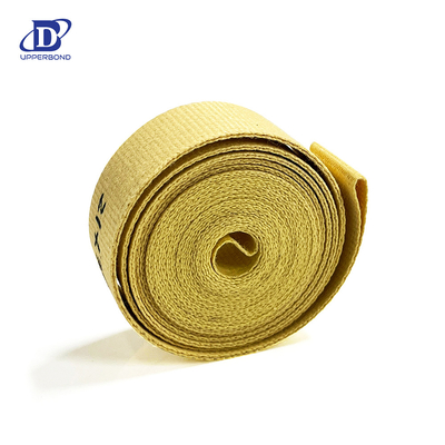Tela de revestimento de fibras de aramida amarelo para fabricante de cigarros aplicável a máquina