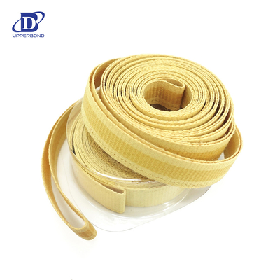 Cinturão transportador de fita adesiva de formato de fibra Kevlar revestida centralmente para máquina de fabricação de filtros de cigarros