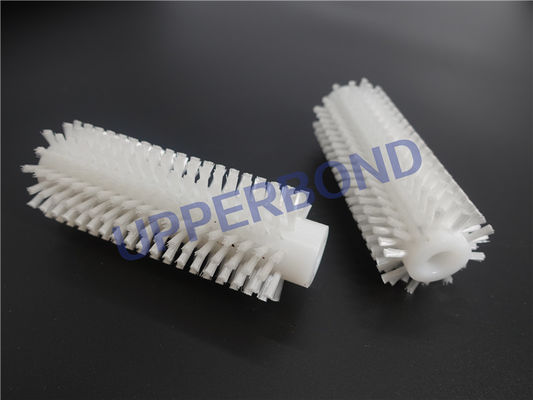 Rolo longo de nylon branco da escova de DWG para o fabricante de cigarro