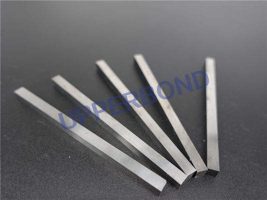 Derrubando a lâmina retangular da tira do carboneto de tungstênio da faca da máquina do cigarro do cortador de papel