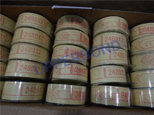 fita amarela infinita de Garniture da transmissão de 2489 * 21 milímetros Aramid